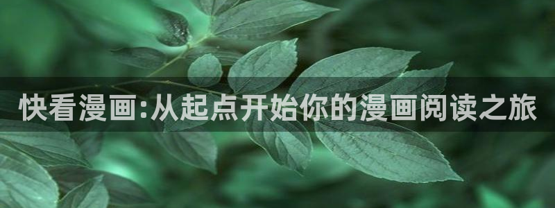 拷贝漫画2.3.1官网入口：快看漫画:从起点开始你的漫画阅读之旅